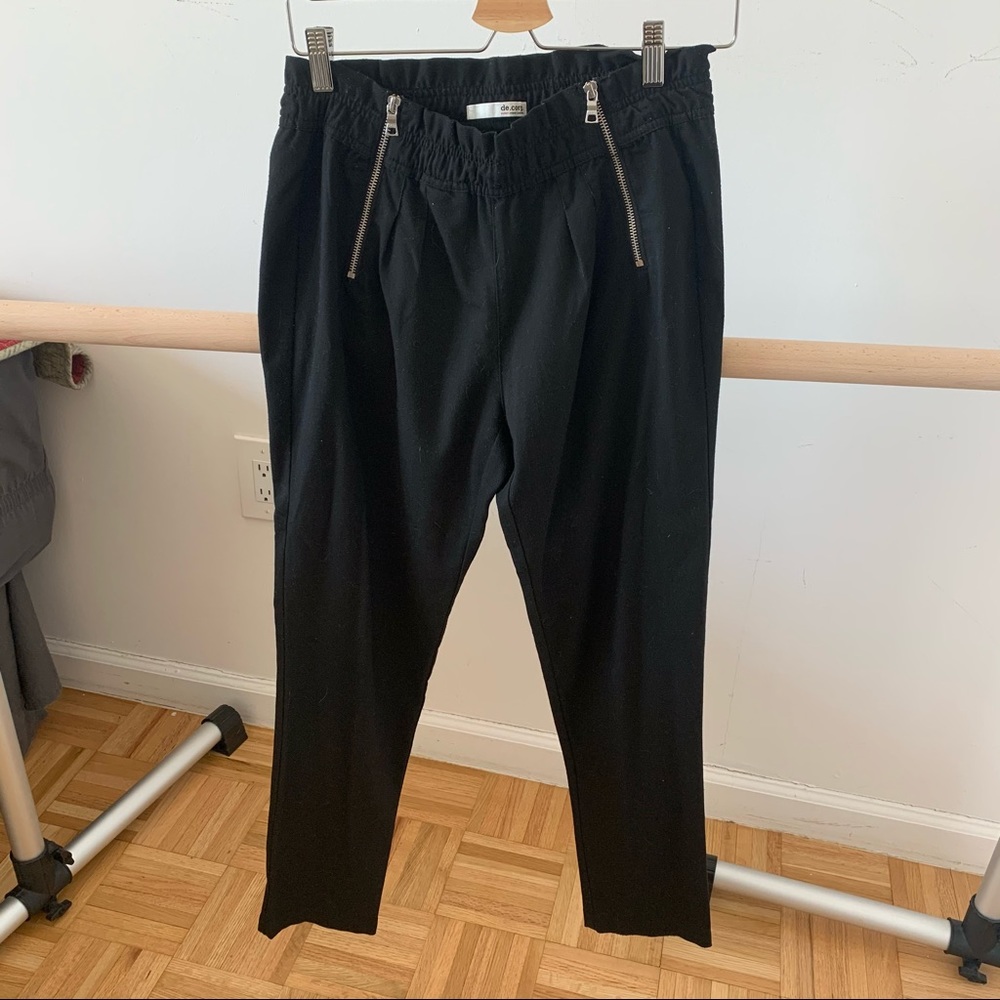 Double Zipper Evening Pants